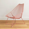 Wire chair by Ico Traders - Piha Lounger - colour Adobe
