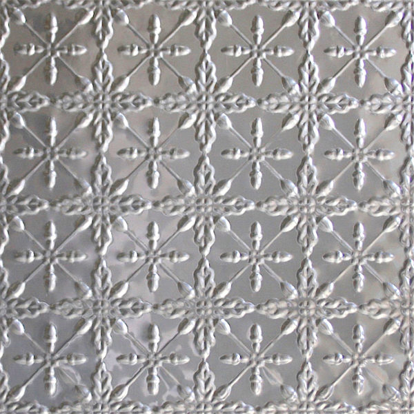 Acorn design, pressed metal panel pattern by Pressed tin panels