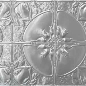 Pressed metal panel pattern, Lotus design by Pressed Tin Panels®