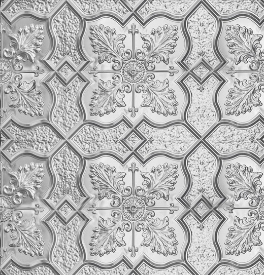 Shield design, pressed metal panel pattern by Pressed Tin Panels®