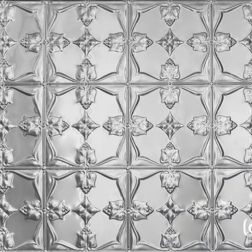 Pressed metal panel pattern, Tulip design by Pressed Tin Panels®