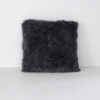 New Zealand wool, shaggy sheepskin cushion