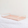 All Day Metal Tray by Ico Traders - colour Blush