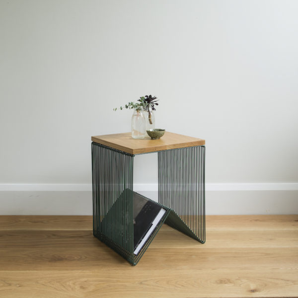 Moss Greeen Willowby Hardtop Side Table or Stool