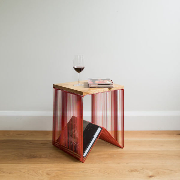 Willowby Hardtop in colour Brick - Side Table