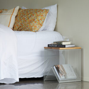 Willowby Hardtop Side Table by Ico Traders is available in a wide range of colours, inspired by the New Zealand landscape & solid timber tops in natural stains