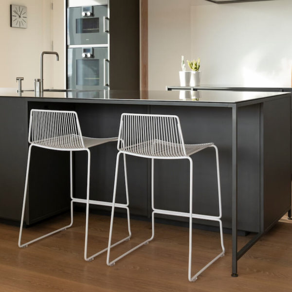 Wire kitchen bar stools. Dunedin stools by Ico Traders