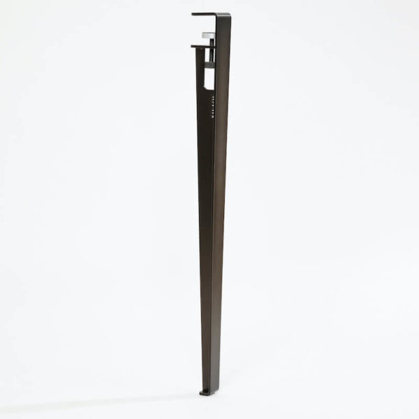 75cm clamp on table leg by TIPTOE - Dark Varnish