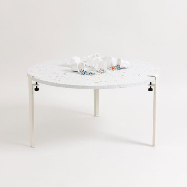 VENEZIA RECYCLED PLASTIC COFFEE TABLE BY TIP TOE