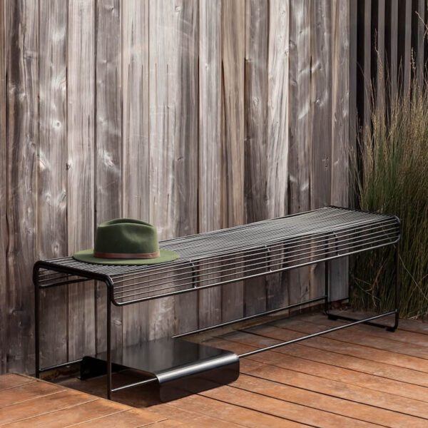 Benmore Bench Seat - stainless steel