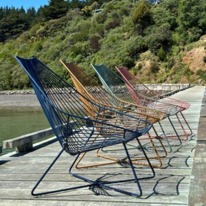 Piha Lounger Stainless Steel Outdoor furniture NZ Ico