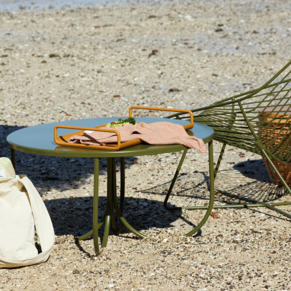 Piha Lounger - stainless steel - 2 x Fern photosamples - Image 2