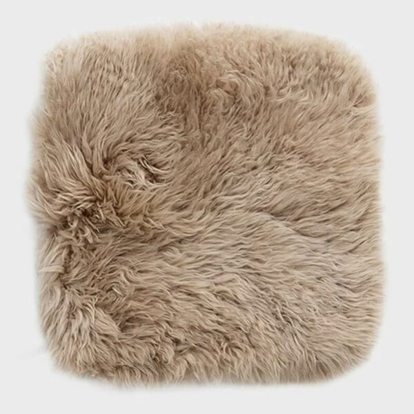 square sheepskin chairpads, soft furnishings, perfect fit for our Devonport chairs & Dunedin stools