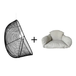 Bundle & SAVE Hokianga hanging chair & big puffy cushion