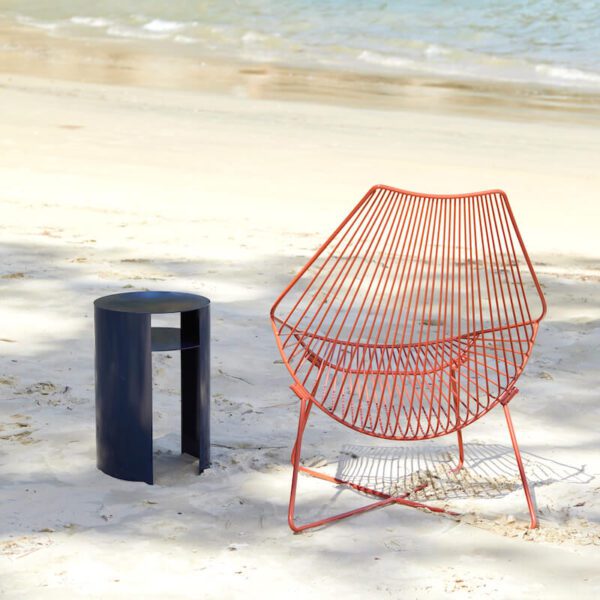 Waipuna Outdoor Side Table - stainless steel - Image 15