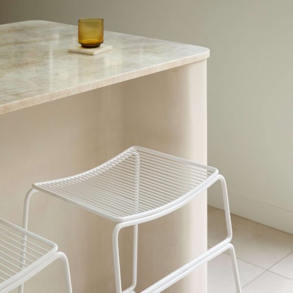 The Addington Kitchen stool is a simple wire barstool to fit all kitchen designs.