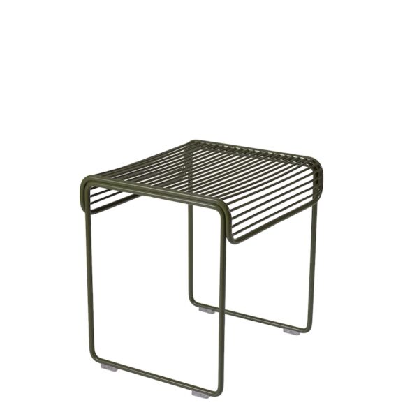 Made from corrosion-resistant materials, this outdoor stainless steel stool offers one of the best defences against sea spray,