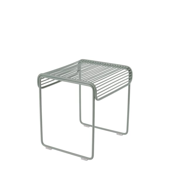 Ico Traders’ outdoor Beaumont is the simplest little stainless steel stool in the family!