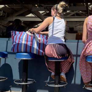 Muchmore Canvas Bag - Baker Stripe