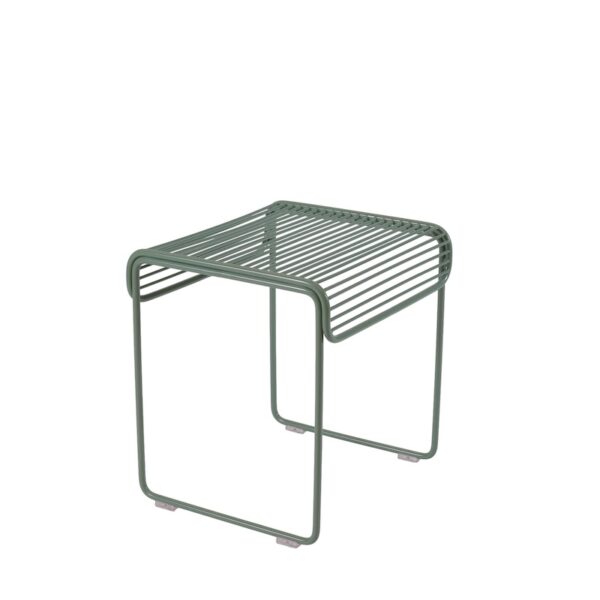 Ico Traders’ outdoor Beaumont is the simplest little stainless steel stool in the family!