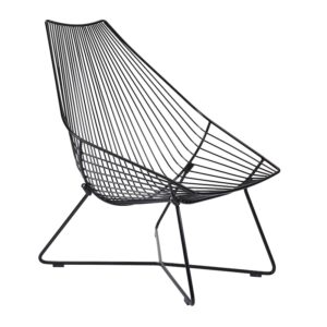 Weather-resistant stainless steel outdoor chair – Piha Lounger by Ico Traders