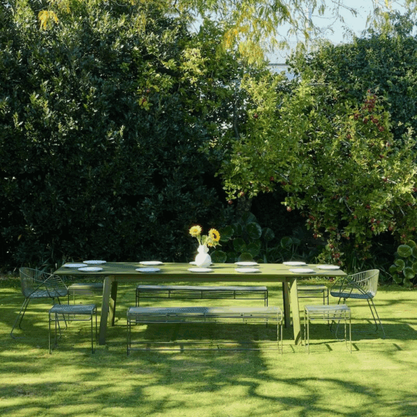 The Paloma extendable outdoor dining table is part of Ico Traders new brand, The Outdoor Edition.