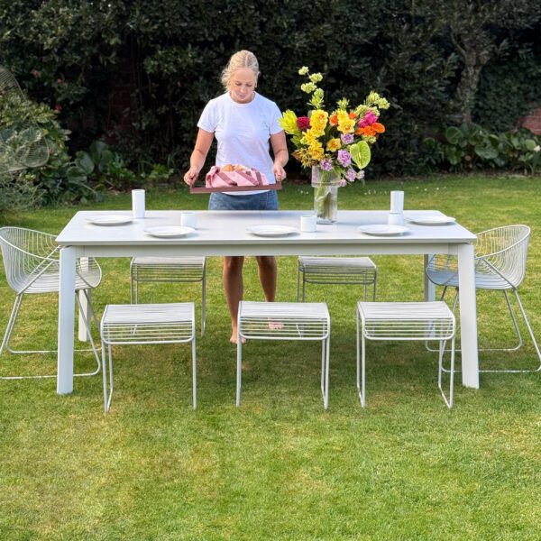 Finding outdoor Furniture in Christchurch is not hard with the Paloma extendable dining table from Ico Traders