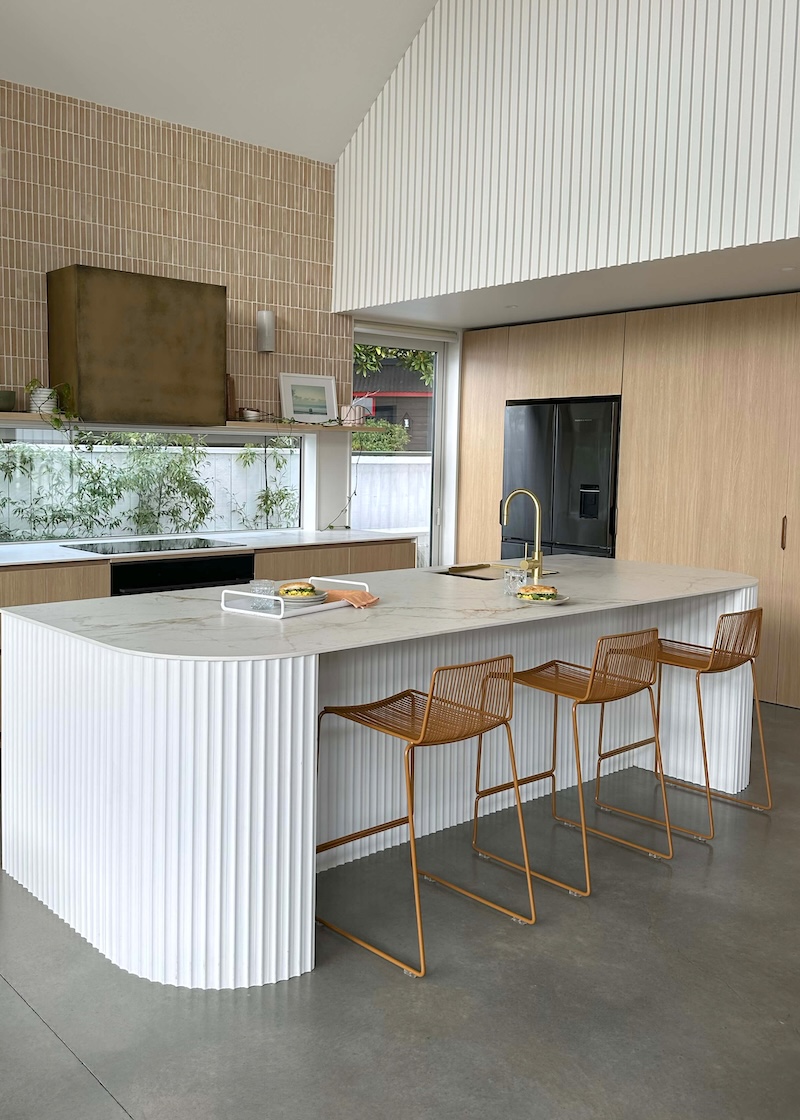 Wire kitchen stools are perfect for young familys as they can be wiped down easily