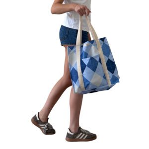 Premium canvas market bag in Golfclub Sandwich print by Ico Traders NZ