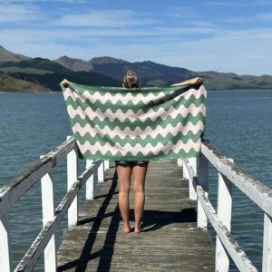 Ico Traders sandfree towels have different prints on each side