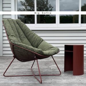 Big Softie outdoor cushion for the Piha Lounger. Made in New Zealand by Ico Traders