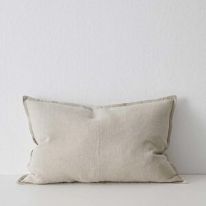 Washed Linen Cushion - Linen