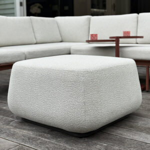 The 'Otto' Ottoman is designed for living outside i the New Zealand weather conditions. Team with the Benson Sofa to complete your outdoor setting