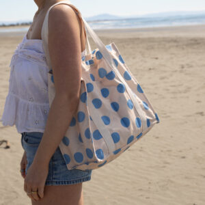 Canvas Market Bag - Snowball